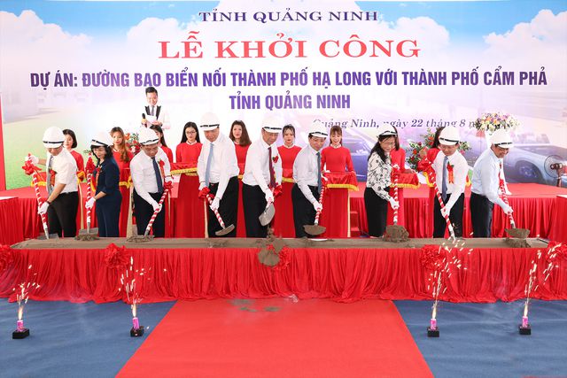 Quảng Ninh khởi công đường bao biển hơn 1.300 tỷ đồng - 1